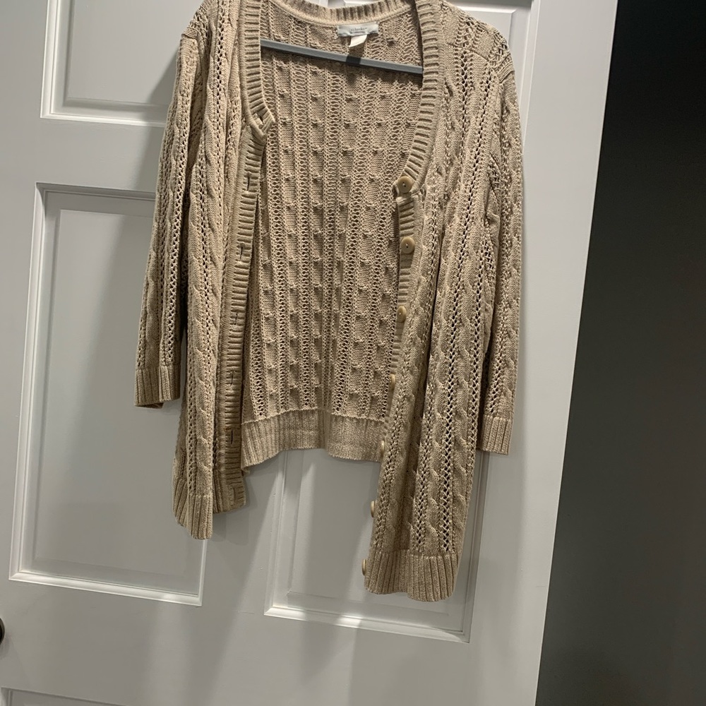 CJ Banks cardigan sweater